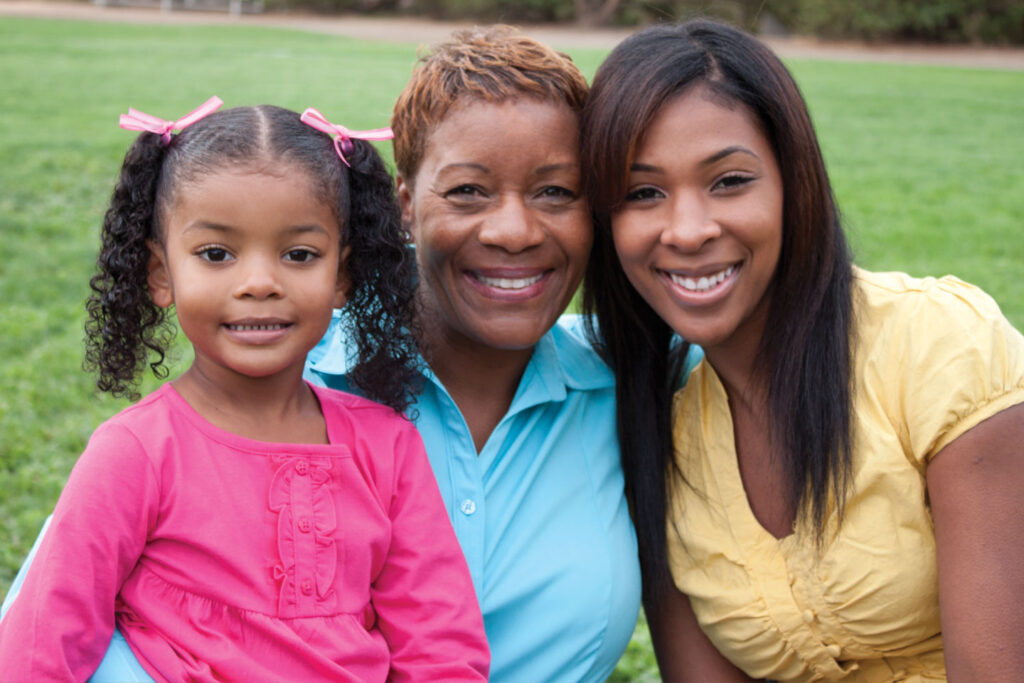 Membership for Uninsured 4 grandmother mother daughter